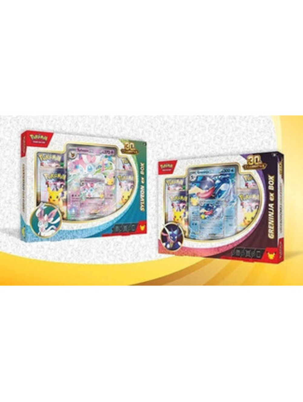 Pokemon TCG 30th Anniversary Celebration ex Box set of 2 sealed